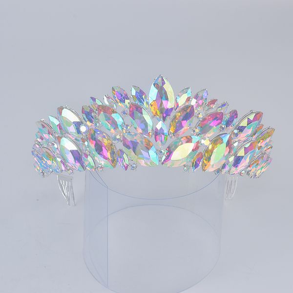 new trendy crown bride headband bridal tiaras baroque crystal wedding hair accessories headdress wedding big tiara for women, Golden;white
new trendy crown bride headband bridal tiaras baroque crystal wedding hair accessories headdress wedding big tiara for women, Golden;white