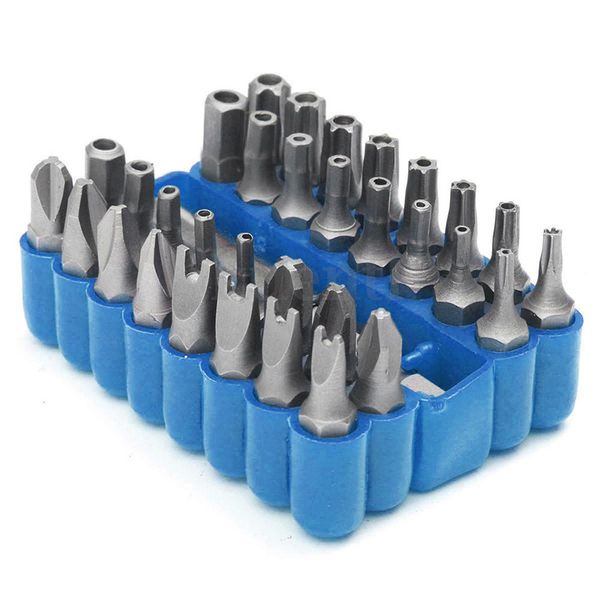 33pc safety tamper proof torx bit spanner star hex holder rod screwdriver set v1
33pc safety tamper proof torx bit spanner star hex holder rod screwdriver set v1