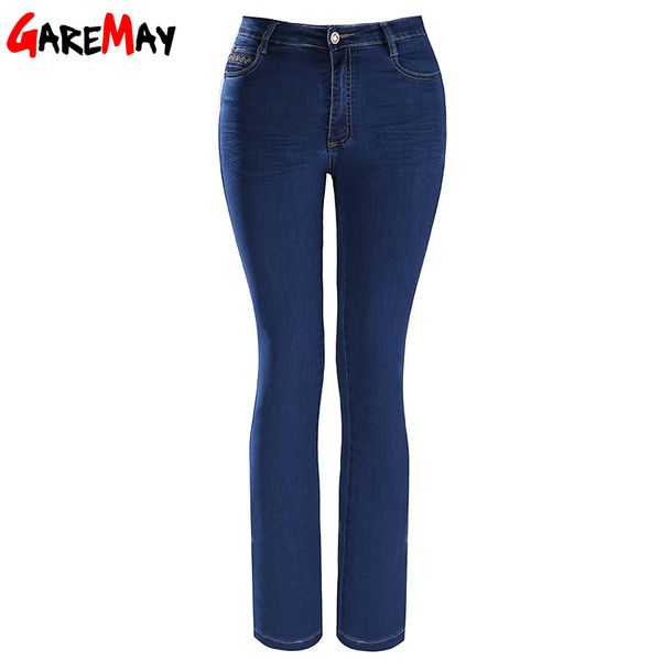 womens plus size flares jeans mom classic high waist long jeans elastic simple clothing casual garemay g1712, Blue
womens plus size flares jeans mom classic high waist long jeans elastic simple clothing casual garemay g1712, Blue