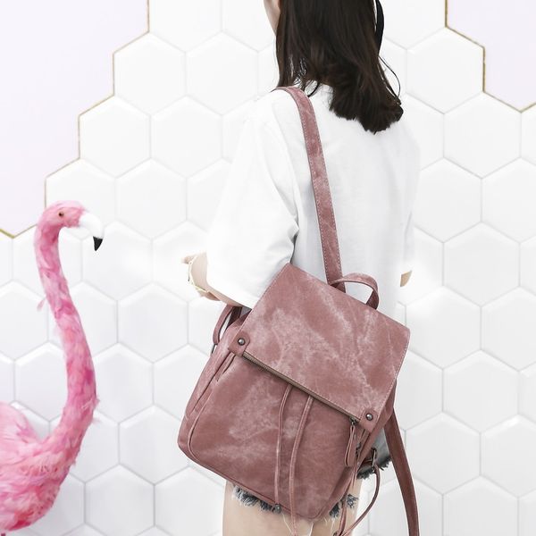 2020 new korean women's backpack fashion casual backpack large capacity cute ladies