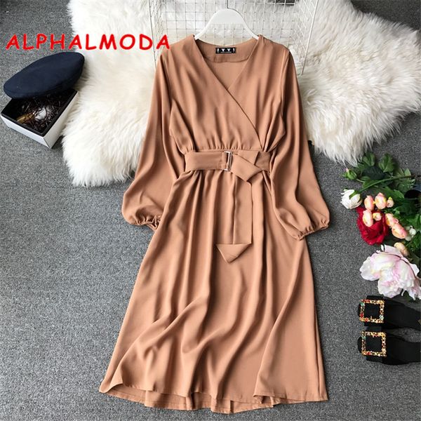 alphalmoda осень с длинными рукавами пояса офисные дамы новое повседневное шифоновое платье высокая талия v-образным вырезом твердые женские, Black;gray
alphalmoda осень с длинными рукавами пояса офисные дамы новое повседневное шифоновое платье высокая талия v-образным вырезом твердые женские, Black;gray