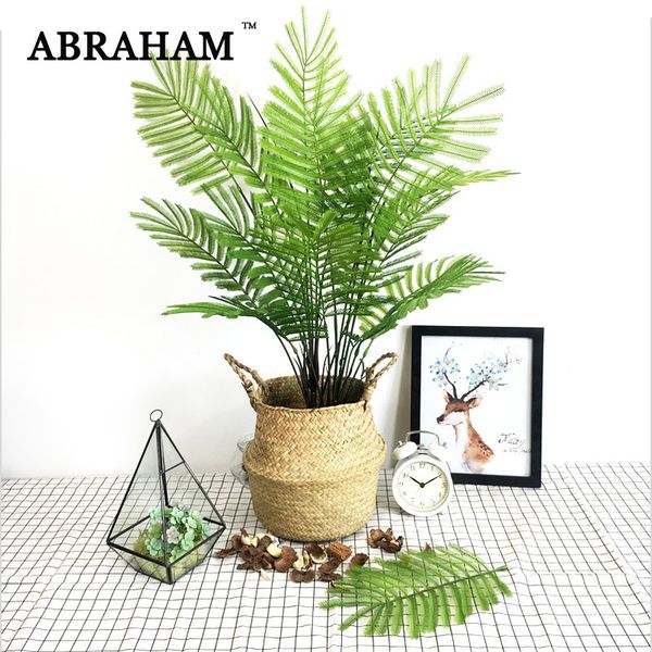 78cm 8 fork tropical plants large artificial palm tree plastic palm leaves fake monstera green tree leafs for home wedding decor
78cm 8 fork tropical plants large artificial palm tree plastic palm leaves fake monstera green tree leafs for home wedding decor