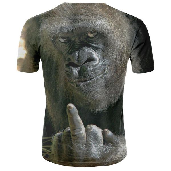 men animal t shirt orangutan/monkey 3d print tshirt men funny tees short sleeve o-neck 3d print summer clothes xxs-4xl, White;black
men animal t shirt orangutan/monkey 3d print tshirt men funny tees short sleeve o-neck 3d print summer clothes xxs-4xl, White;black