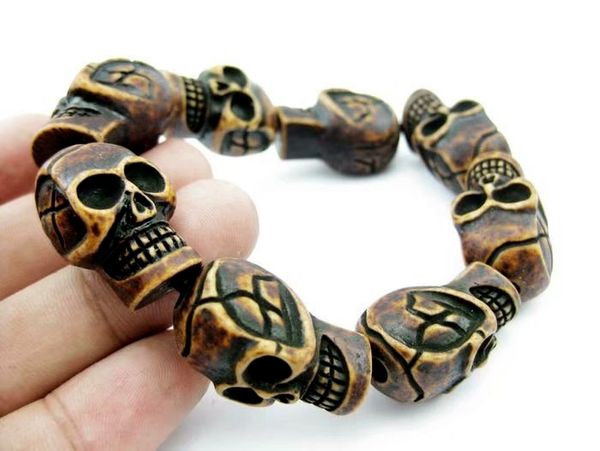 yqtdmy faux imitation fashion women men vintage gothic punk skull cool men's bracelet, Black
yqtdmy faux imitation fashion women men vintage gothic punk skull cool men's bracelet, Black