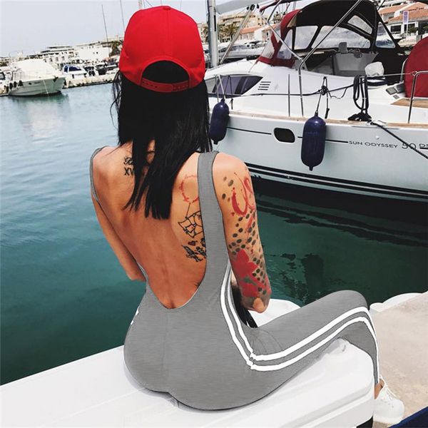 muqgew womens casual sport backless ladies trousers jumpsuits rompers #7, Black;white
muqgew womens casual sport backless ladies trousers jumpsuits rompers #7, Black;white