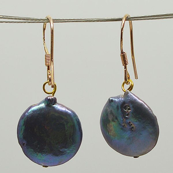 genuine coin pearl earrings huge 14mm black freshwater pearl jewelry 925 sterling silver dange earring perfect gift for mother, Golden;silver
genuine coin pearl earrings huge 14mm black freshwater pearl jewelry 925 sterling silver dange earring perfect gift for mother, Golden;silver