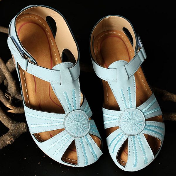 shujin vintage sewing thread round toe hollow women sandals summer wedge thick bottom comfort beach female sandals casual shoes, Black
shujin vintage sewing thread round toe hollow women sandals summer wedge thick bottom comfort beach female sandals casual shoes, Black