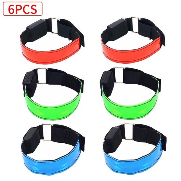 6pcs fluorescent outdoor night running wristband led slap armband lights glow band strap for running cycling jogging #3d06, Black
6pcs fluorescent outdoor night running wristband led slap armband lights glow band strap for running cycling jogging #3d06, Black
