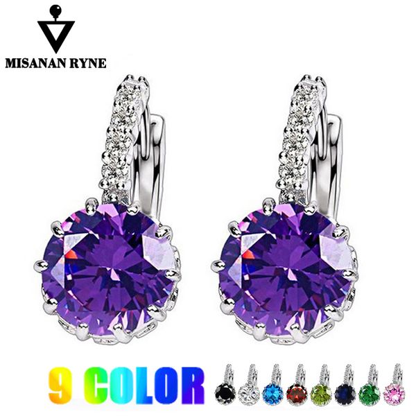 misananryne silver-color cz zircon drop earring for women fashion wedding earrings 9 colors jewelry brincos pendientes
misananryne silver-color cz zircon drop earring for women fashion wedding earrings 9 colors jewelry brincos pendientes