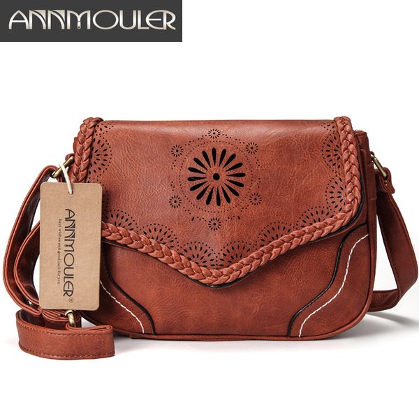 annmouler марка женщины сумка плеча vintage pu кожаный мешок crossbody выдалбливают дамы сумка браун ретро сумки для девочек
annmouler марка женщины сумка плеча vintage pu кожаный мешок crossbody выдалбливают дамы сумка браун ретро сумки для девочек
