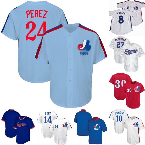 Montreal Expos 8 Gary Carter 10 Andre Dawson 12 Jim Mason 14 Pete Rose 24 Tony Perez 27 Vladimir Guerrero 30 Tim Raines Baseball Jerseys
Montreal Expos 8 Gary Carter 10 Andre Dawson 12 Jim Mason 14 Pete Rose 24 Tony Perez 27 Vladimir Guerrero 30 Tim Raines Baseball Jerseys