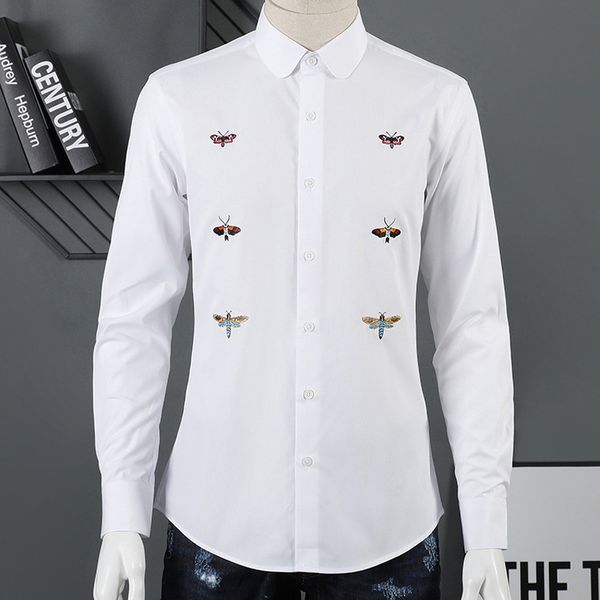 100% чистого хлопка мужчины рубашка мода длинным рукавом тонкий camisas masculina сплошной цвет длинным рукавом chemise homme 2019 рубашки м, White;black
100% чистого хлопка мужчины рубашка мода длинным рукавом тонкий camisas masculina сплошной цвет длинным рукавом chemise homme 2019 рубашки м, White;black