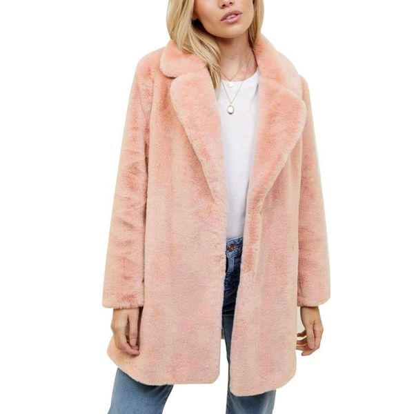 2018 fashion faux fur pink long sleeve coat boyfriend style thick warm long coat natural color for woman size s m l 2xl 3xl, Black
2018 fashion faux fur pink long sleeve coat boyfriend style thick warm long coat natural color for woman size s m l 2xl 3xl, Black