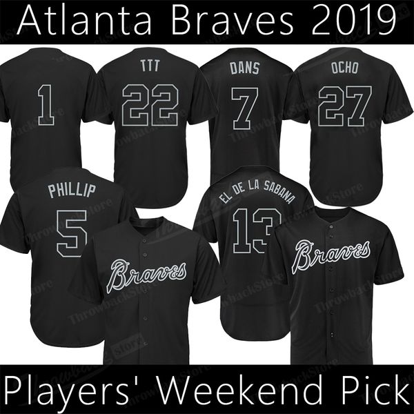 2019 players weekend nickname jersey austin riley 13 ronald acuna jr freddie an dansby swanson baseball jerseys, Blue;black
2019 players weekend nickname jersey austin riley 13 ronald acuna jr freddie an dansby swanson baseball jerseys, Blue;black