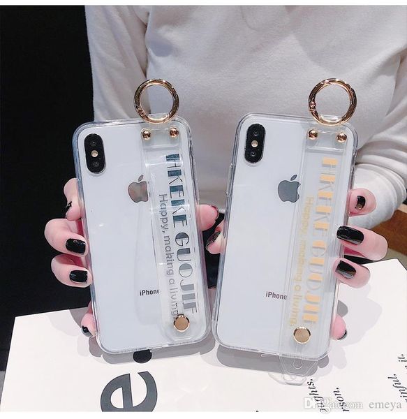 fashion clear silicone stand back cover for iphone 11 pro x xs max xr 6s 7 8 plus transparent letter wrist strap tpu phone case fundas capa
fashion clear silicone stand back cover for iphone 11 pro x xs max xr 6s 7 8 plus transparent letter wrist strap tpu phone case fundas capa