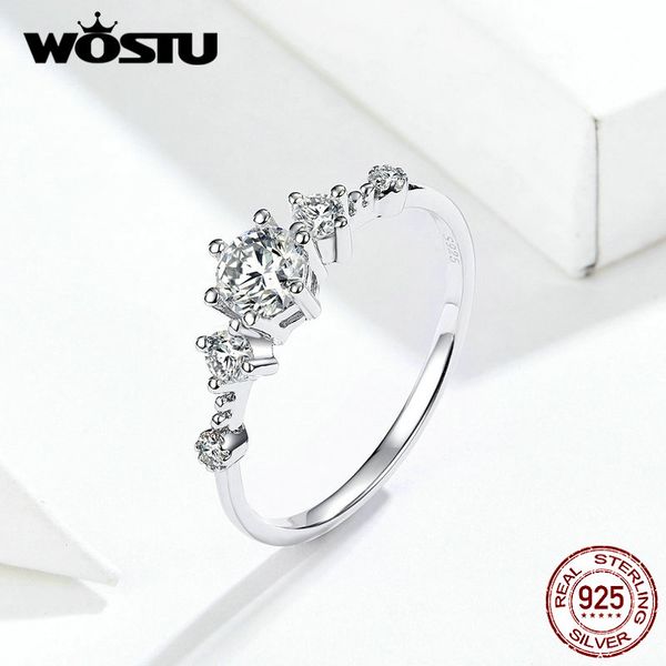 wostu bright zircon wedding ring 100% 925 sterling silver for women delicate engagement lover rings fine jewelry fir568, Golden;silver
wostu bright zircon wedding ring 100% 925 sterling silver for women delicate engagement lover rings fine jewelry fir568, Golden;silver