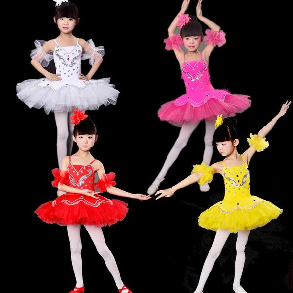 girl professional ballet tutu costume children sequins white swan lake dance wear kids chromatic ballet bitter fleabane skirt 89, Black;red
girl professional ballet tutu costume children sequins white swan lake dance wear kids chromatic ballet bitter fleabane skirt 89, Black;red