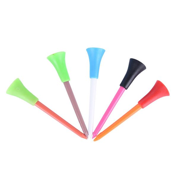 50 pcs/bag new durable plastic golf tees rubber cushion golf tee golf accessories 72mm mhisc
50 pcs/bag new durable plastic golf tees rubber cushion golf tee golf accessories 72mm mhisc