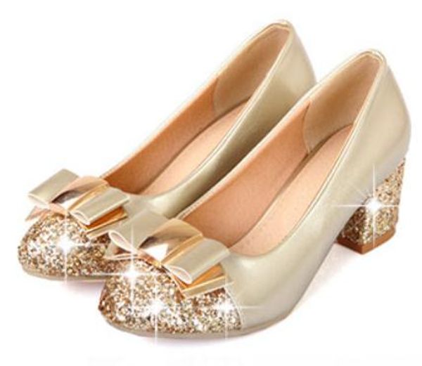 2018 bowknot women's shoes in spring and autumn with new style high heel coarse heel round head@99, Black
2018 bowknot women's shoes in spring and autumn with new style high heel coarse heel round head@99, Black