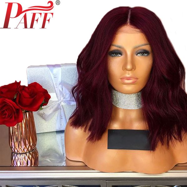 paff 99j red short bob 360 lace frontal human hair wigs for women natural wave remy brazilian hair wig pre plucked, Black;brown
paff 99j red short bob 360 lace frontal human hair wigs for women natural wave remy brazilian hair wig pre plucked, Black;brown