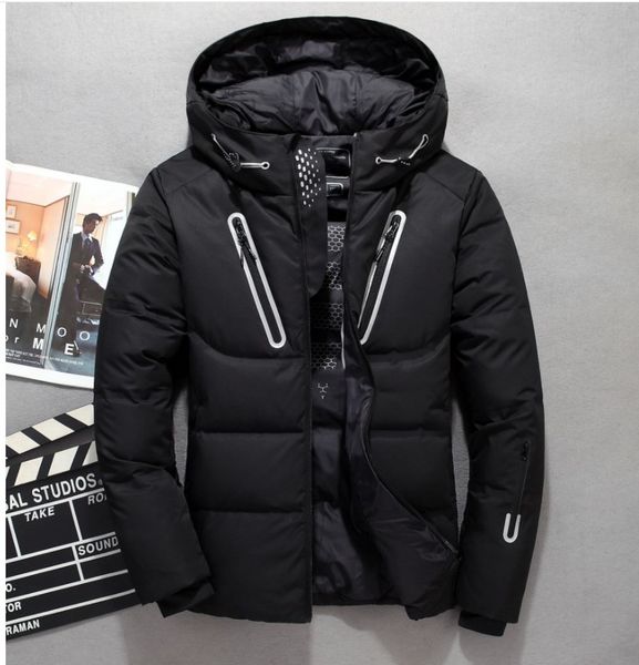 men hooded winter outdoor duck down jacket classic thick casual hooded down coat outerwear mens warm jackets parkas m-3xl 3 colors, Black
men hooded winter outdoor duck down jacket classic thick casual hooded down coat outerwear mens warm jackets parkas m-3xl 3 colors, Black