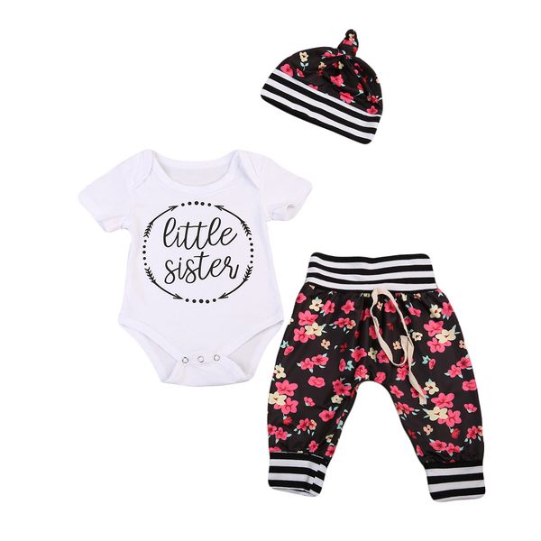 new spring autumn baby girl clothes set 3 pcstoddler babies girls infant letter floral white bodysuit+ pants+hat outfits sets
new spring autumn baby girl clothes set 3 pcstoddler babies girls infant letter floral white bodysuit+ pants+hat outfits sets