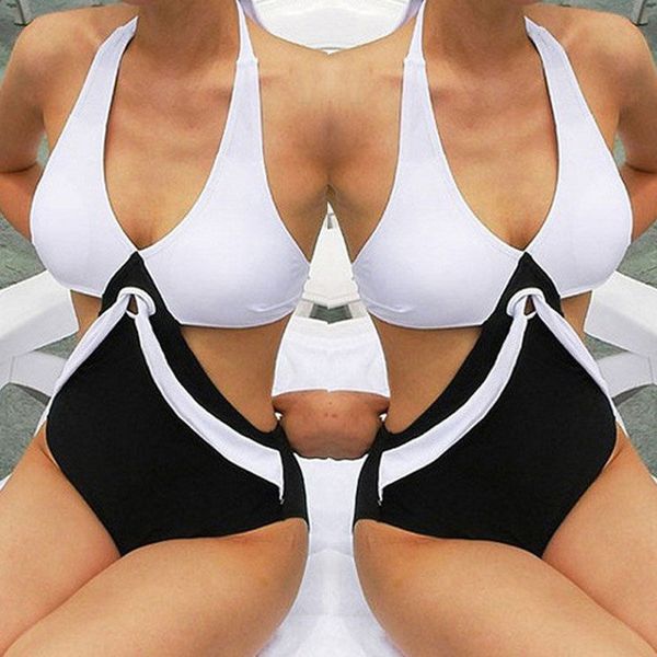 2017 one piece swimsuit women thong swimwear pad high cut monokini backless white black pool bathing suit swimming suit
2017 one piece swimsuit women thong swimwear pad high cut monokini backless white black pool bathing suit swimming suit