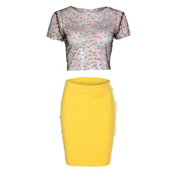 women's two piece pants womens sets summer casual 2 pieces dot print mesh short t-shirt indie fork slim mini sleeve skirt, White
women's two piece pants womens sets summer casual 2 pieces dot print mesh short t-shirt indie fork slim mini sleeve skirt, White