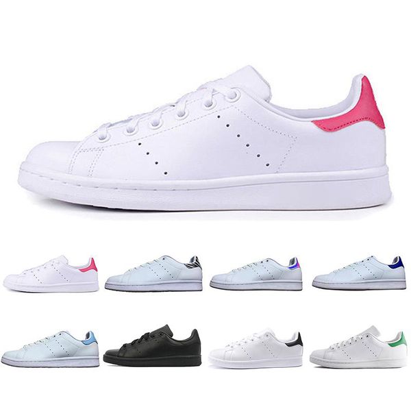designer smith men women casual shoes green black white blue red pink mens stan fashion leather shoe flats sneakers36-44
designer smith men women casual shoes green black white blue red pink mens stan fashion leather shoe flats sneakers36-44