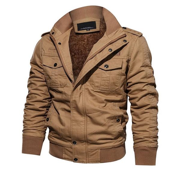 mens designer season stand collar pure cotton wash embroidered velvet thickened coat large size air force jacket men, Black;brown
mens designer season stand collar pure cotton wash embroidered velvet thickened coat large size air force jacket men, Black;brown
