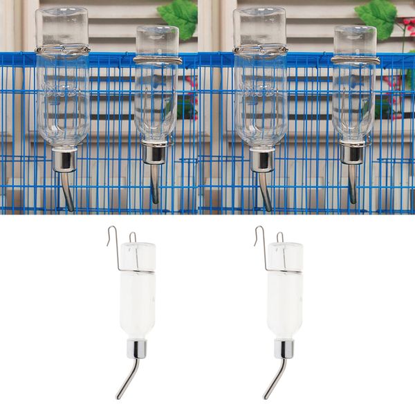 pack of 2 350ml plastic water bottle with ball valve for small pet chinchillas guinea pigs
pack of 2 350ml plastic water bottle with ball valve for small pet chinchillas guinea pigs