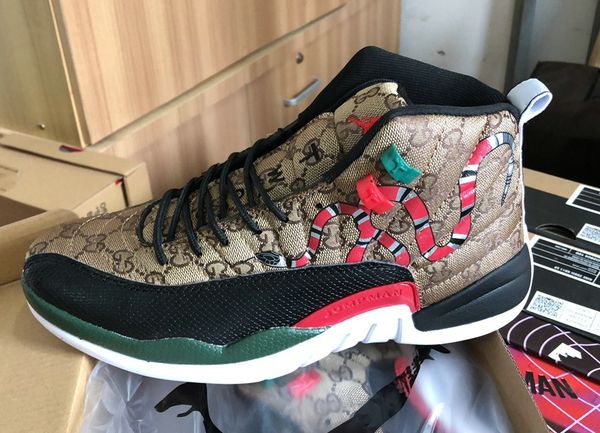 12 gs generation of snake black brown red men basketball shoes air new style 12s mens snakeskin multicolor sports sneakers with box
12 gs generation of snake black brown red men basketball shoes air new style 12s mens snakeskin multicolor sports sneakers with box