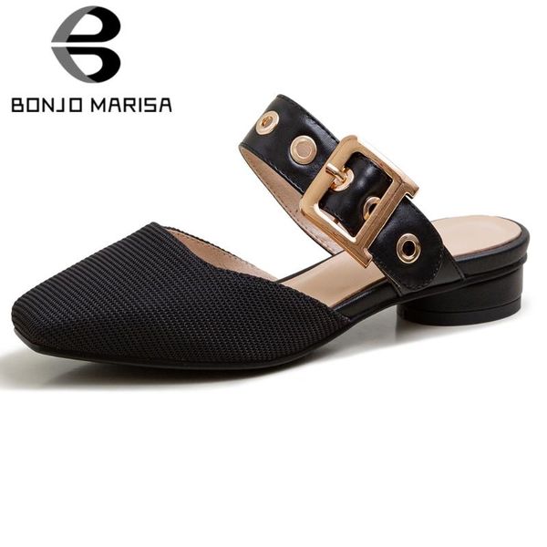 bonjomarisa new summer comfort leather insole mules design summer pumps women casual slip-on holiday shoes woman, Black 
bonjomarisa new summer comfort leather insole mules design summer pumps women casual slip-on holiday shoes woman, Black