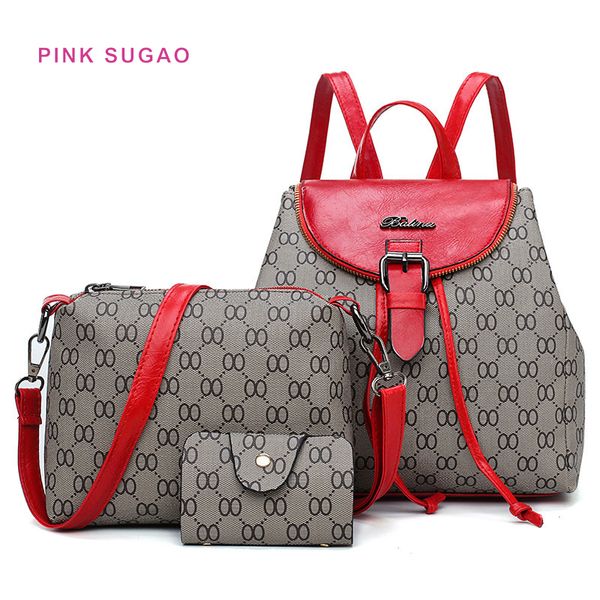 pink sugao backpacks designer backpack mother new fashion backpacks women 3pcs/set bucket bag shoulder handbag 8 pattern composite bag
pink sugao backpacks designer backpack mother new fashion backpacks women 3pcs/set bucket bag shoulder handbag 8 pattern composite bag