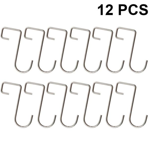 12pcs s shape potted hooks garden potted birdcage hanging basket hanger kitchen closet bathroom hook
12pcs s shape potted hooks garden potted birdcage hanging basket hanger kitchen closet bathroom hook