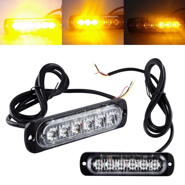 new arrival 2pcs amber led strobe light surface mount amber 6 led warning emergency flashing m15
new arrival 2pcs amber led strobe light surface mount amber 6 led warning emergency flashing m15