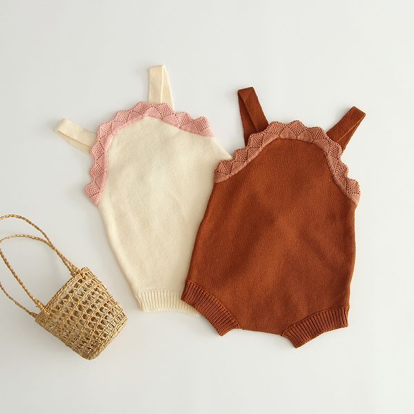 INS Baby kids designer clothes Romper 100% cotton Knitted Solid Color All Match Suspender Romper Spring Clothes girl rompers 0-2T
INS Baby kids designer clothes Romper 100% cotton Knitted Solid Color All Match Suspender Romper Spring Clothes girl rompers 0-2T