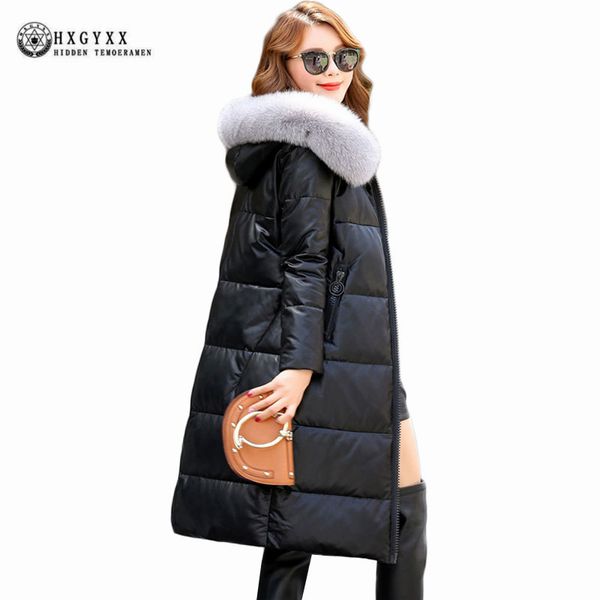 real fur women hooded coat 2017 winter new long high-grade sheepskin jacket duck feather genuine leather women parka okb413, Black
real fur women hooded coat 2017 winter new long high-grade sheepskin jacket duck feather genuine leather women parka okb413, Black