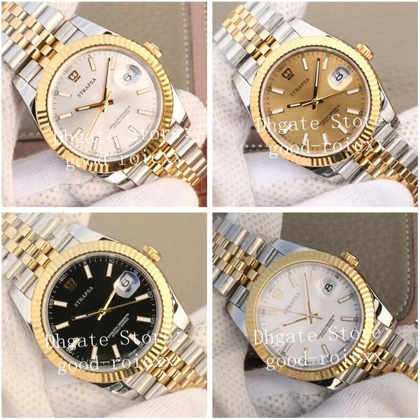 luxury white black golden silver dial mens automatic cal.3235 watch men steel yellow gold jubilee bracelet datejust 126333 eta 41mm watches, Slivery;brown
luxury white black golden silver dial mens automatic cal.3235 watch men steel yellow gold jubilee bracelet datejust 126333 eta 41mm watches, Slivery;brown
