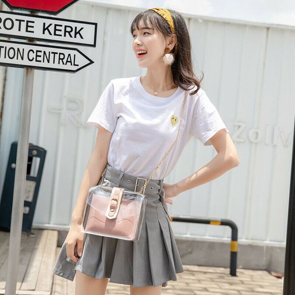uk women ladies transparent shoulder handbag messenger jelly cross body bag
uk women ladies transparent shoulder handbag messenger jelly cross body bag