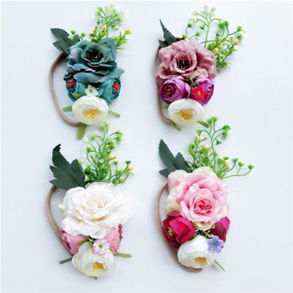 bohemia headbands artificial flowers nylon headband baby girl hair bows 2019 children beach holiday boutique hair accessories european style, Slivery;white
bohemia headbands artificial flowers nylon headband baby girl hair bows 2019 children beach holiday boutique hair accessories european style, Slivery;white