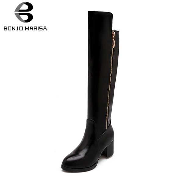bonjomarisa plus size 34-47 lady cool solid knight boots office fashion knee high zipper boots women 2019 high heel shoes woman, Black
bonjomarisa plus size 34-47 lady cool solid knight boots office fashion knee high zipper boots women 2019 high heel shoes woman, Black