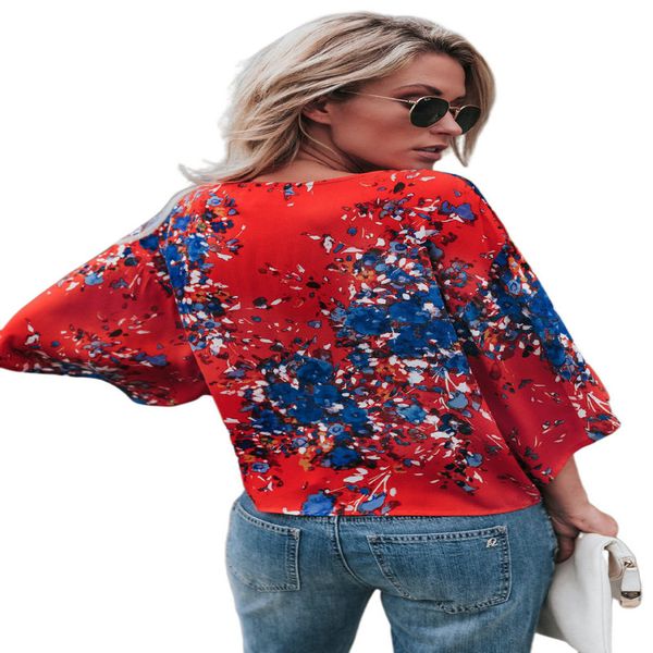 summer short-sleeved blouse customize shirt bat sleeve wrap blouse ladies summer short-sleeved mens jyfhq, White
summer short-sleeved blouse customize shirt bat sleeve wrap blouse ladies summer short-sleeved mens jyfhq, White