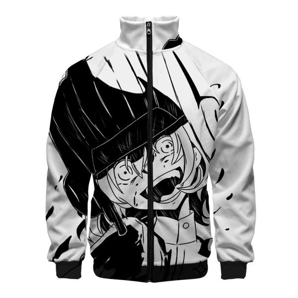 saga of tanya the evil film jacket cartoon long sleeve zipper kakarot jacket casual stand collar coat, Black;brown
saga of tanya the evil film jacket cartoon long sleeve zipper kakarot jacket casual stand collar coat, Black;brown