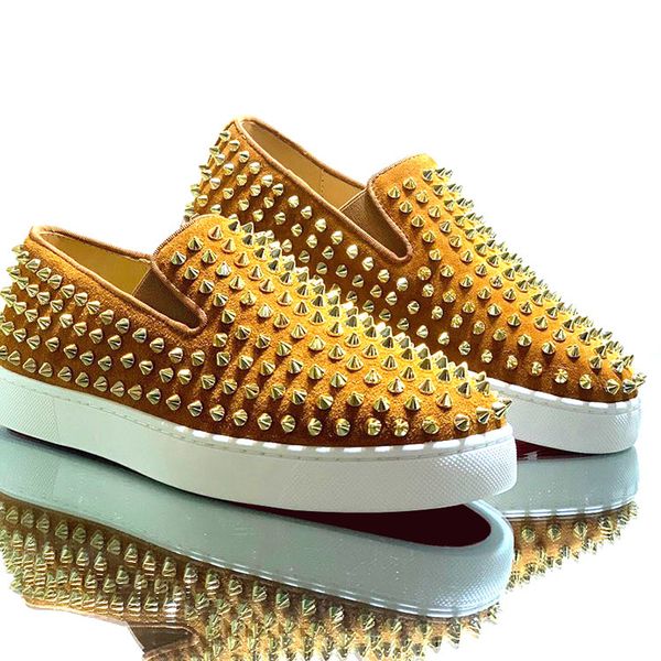 fashion luxury designer red bottoms low cut studded spikes flats shoes for men womens leather suede wedding party daily sneakers, Black
fashion luxury designer red bottoms low cut studded spikes flats shoes for men womens leather suede wedding party daily sneakers, Black