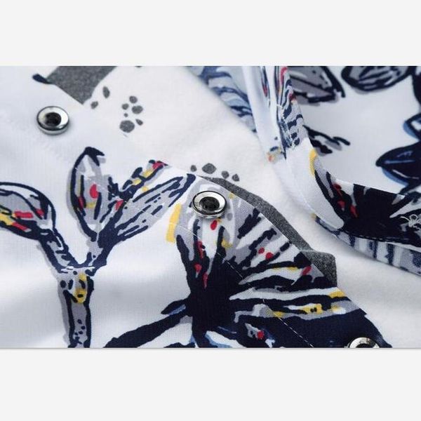 short sleeve printed hawaiian shirt man 2017 summer new fashion floral male dress shirt slim fit plus size 7xl men's shirt, White;black
short sleeve printed hawaiian shirt man 2017 summer new fashion floral male dress shirt slim fit plus size 7xl men's shirt, White;black