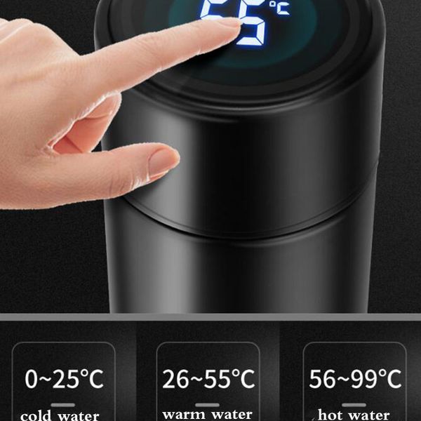 304 stainless steel water bottle smart vacuum insulated mug lcd display touch cup portable outdoor travel cup
304 stainless steel water bottle smart vacuum insulated mug lcd display touch cup portable outdoor travel cup
