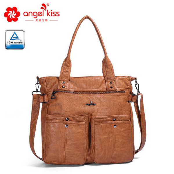 women solid washed large capacity shopping shoulder bags high pu leather hobo handbags 2020 ladies bag
women solid washed large capacity shopping shoulder bags high pu leather hobo handbags 2020 ladies bag