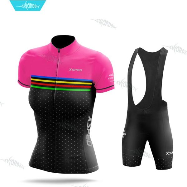 женщины велоспорт одежда велосипед с коротким рукавом джерси установить велоспорт дорожный велосипед одежда лето девушки спортивные форменны, Black;blue
женщины велоспорт одежда велосипед с коротким рукавом джерси установить велоспорт дорожный велосипед одежда лето девушки спортивные форменны, Black;blue