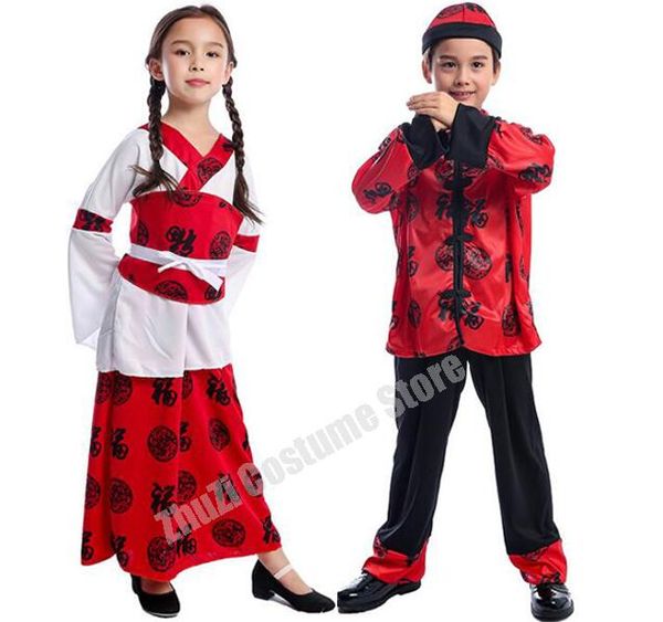 traditional ancient clothing boys chinese folk dance dance costumes girls children kids child tang dynasty costume hanfu dress, Black;red
traditional ancient clothing boys chinese folk dance dance costumes girls children kids child tang dynasty costume hanfu dress, Black;red